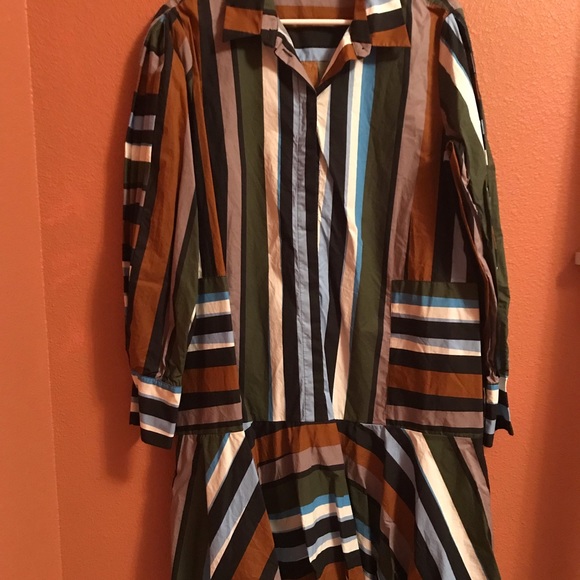 SOLD!! Smarteez Striped Long Sleeve Dress - Picture 4 of 8